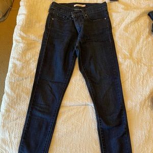 Levi’s shaping high waisted jeans